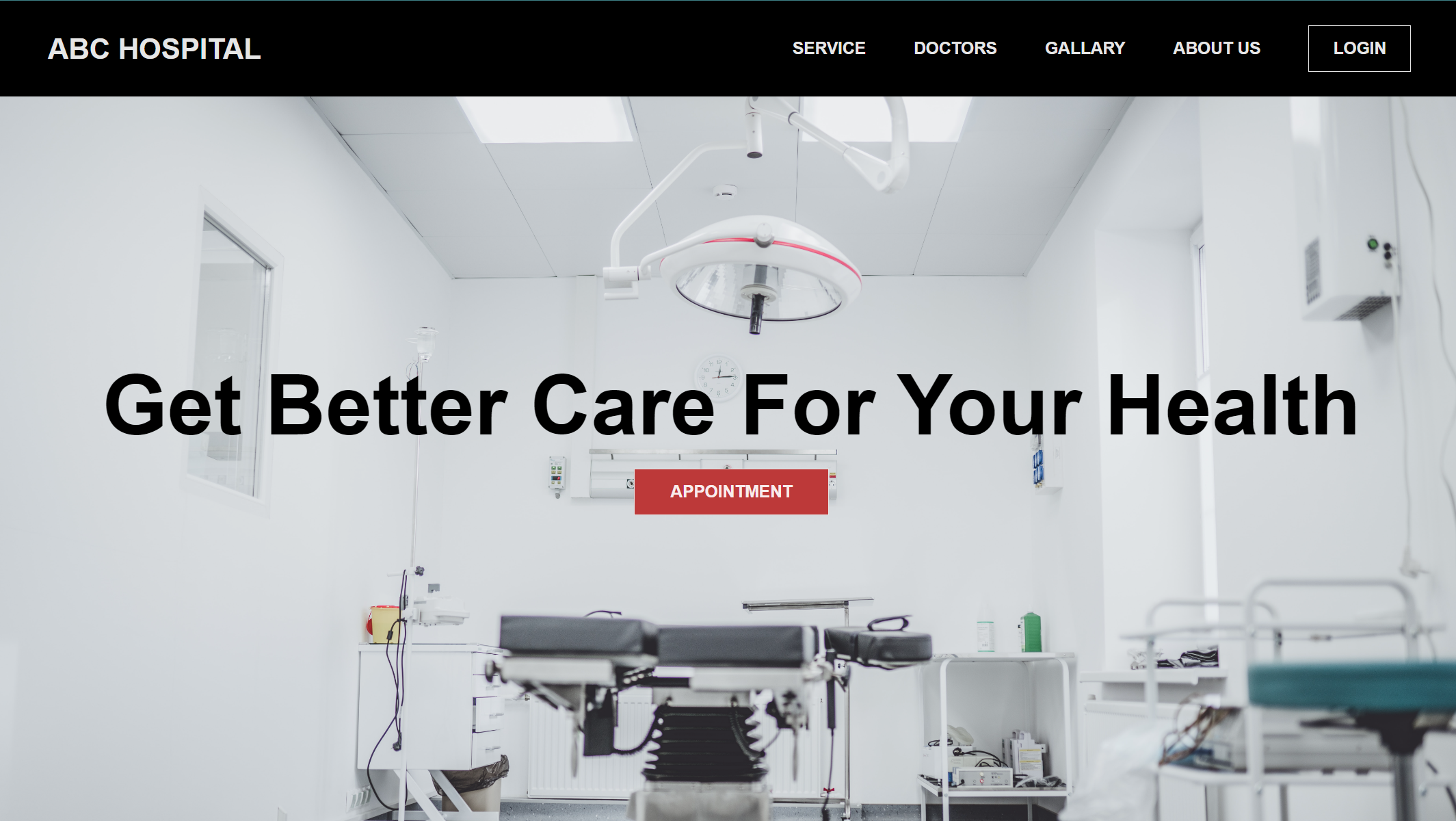 Hospital Website
